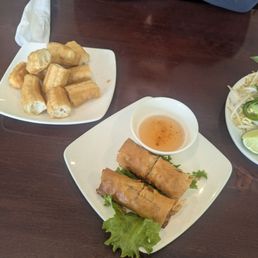 Cruller and taro pork roll Cruller and taro pork roll