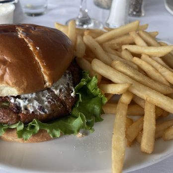 The Lobster Pot - Salmon burger - Seafood Near Me - Bristol, Rhode Island The Lobster Pot - Salmon burger - Seafood Near Me - Bristol, Rhode Island