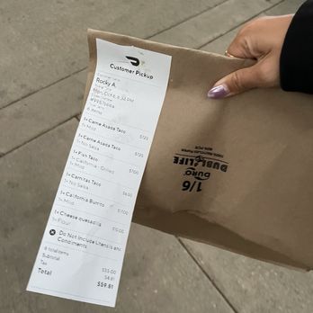La Taquiza Fish Tacos - Ordered door dash pick up - Tacos Near Me - Napa, California La Taquiza Fish Tacos - Ordered door dash pick up - Tacos Near Me - Napa, California