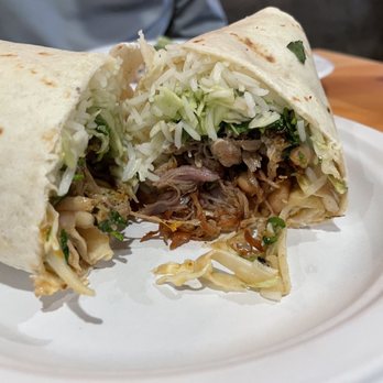 The Lone Chicharron - Sooo good! Carnitas burrito! - Tacos Near Me - Seward, Alaska