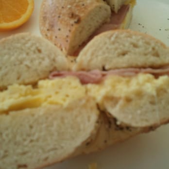 Influx - Cross section of my section breakfast bagel. - Coffee & Tea Near Me - San Diego, California Influx - Cross section of my section breakfast bagel. - Coffee & Tea Near Me - San Diego, California