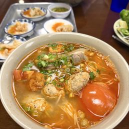 Bun rieu. Delicious. Very big portion sizes Bun rieu. Delicious. Very big portion sizes
