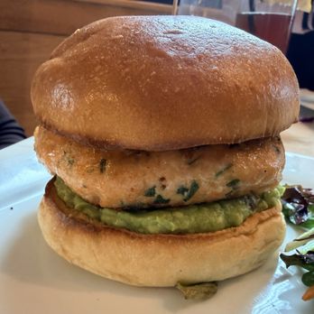 Lefkes - Salmon Burger - Mediterranean Near Me - Englewood Cliffs, New Jersey Lefkes - Salmon Burger - Mediterranean Near Me - Englewood Cliffs, New Jersey