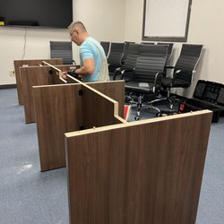 WeLoveTime - Office conference room furniture assembly, Houston, TX