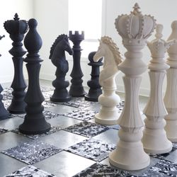Exterior Illusions Outdoor Furniture - Outdoor Chess Pieces