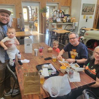 Anaheim Packing District - Us enjoying our food - Landmarks & Historical Buildings Near Me - Anaheim, California Anaheim Packing District - Us enjoying our food - Landmarks & Historical Buildings Near Me - Anaheim, California