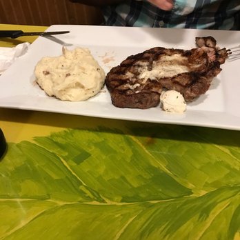 Generations - 12oz rib eye and garlic potatoes.. - American Near Me - Jonesville, North Carolina