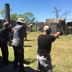 Firearm Training Fort Worth - Shooting for the 100 Yard Pistol Club patch
