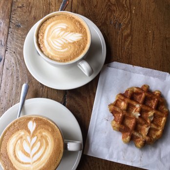 Curio Coffee - Honey Rosemary Waffle! - Coffee & Tea Near Me - Cambridge, Massachusetts