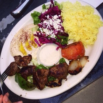 Mim's Cafe - Kebab platter... The kebab sandwich is also excellent! - Middle Eastern Near Me - Saint Paul, Minnesota Mim's Cafe - Kebab platter... The kebab sandwich is also excellent! - Middle Eastern Near Me - Saint Paul, Minnesota