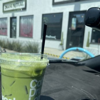 CoffeeDrunk - Outside Matcha Ice Vanilla sweetener - Coffee & Tea Near Me - Long Beach, California CoffeeDrunk - Outside Matcha Ice Vanilla sweetener - Coffee & Tea Near Me - Long Beach, California