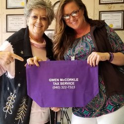 Gwen McCorkle Tax Service - Gwen and Kenya