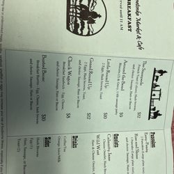 Minnetonka Market & Cafe - Breakfast menu