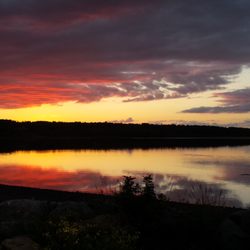 Hyclass Ocean Campground - Sunset at the campground