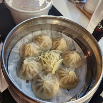 Chubby Dumplings - XLB with ginger on top - Chinese Near Me - Anaheim, California Chubby Dumplings - XLB with ginger on top - Chinese Near Me - Anaheim, California
