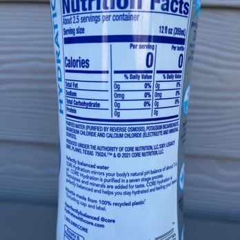 Core Nutrition - Nutrition and business info - Water Delivery Near Me Core Nutrition - Nutrition and business info - Water Delivery Near Me