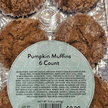 Nugget Markets - Ah! PUMPKIN season is back!! These are the best muffins. - Grocery Near Me - Rocklin, California