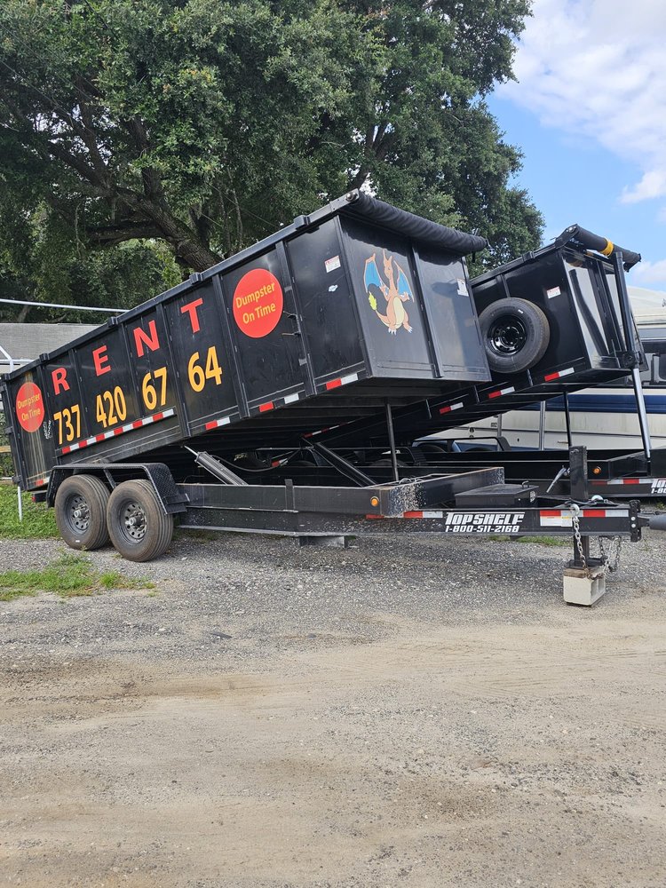 Slide of Dumpster On Time