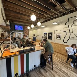Wood Shop BBQ - Front area - this is where you enter and order before grabbing a seat.