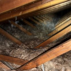 All Bay Insulation & HVAC - Photo from foreman: R-38 insulation installed in the attic.