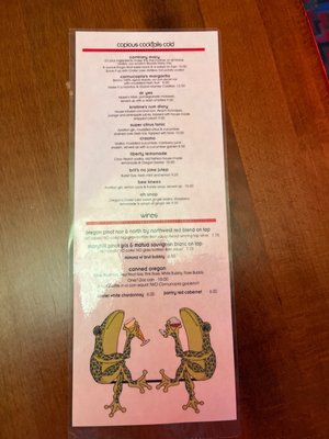 Menu photo 6 Cornucopia Restaurant Eugene, OR