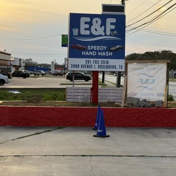 E&F Speedy Hand Wash - Entrance - Car Wash Near Me - Rosenberg, Texas E&F Speedy Hand Wash - Entrance - Car Wash Near Me - Rosenberg, Texas