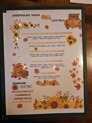 Menu photo 4 Greersburg Tavern Darlington, PA