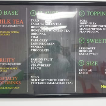 Hey Boba - Drink menu - Bubble Tea Near Me - Tulsa, Oklahoma Hey Boba - Drink menu - Bubble Tea Near Me - Tulsa, Oklahoma