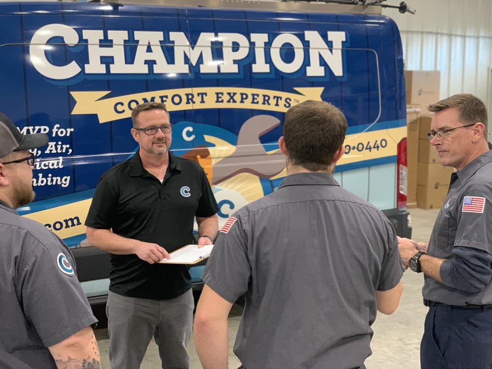 Slide of Champion Comfort Experts