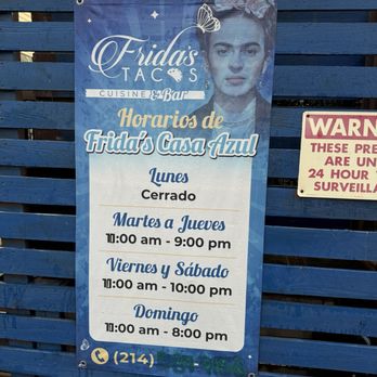 Frida’s Tacos Casa Azul - Hours - Tacos Near Me - Dallas, Texas Frida’s Tacos Casa Azul - Hours - Tacos Near Me - Dallas, Texas