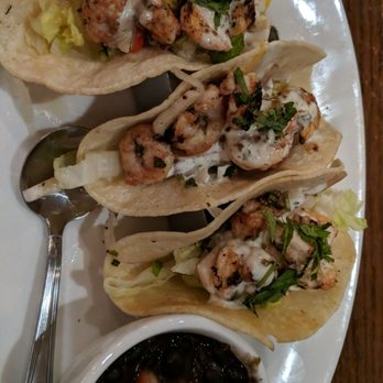 Half Shells Seafood Grill - Caribbean Shrimp Tacos - Seafood Near Me - Plano, Texas Half Shells Seafood Grill - Caribbean Shrimp Tacos - Seafood Near Me - Plano, Texas