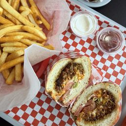 Chopped Cheese & fries Chopped Cheese & fries