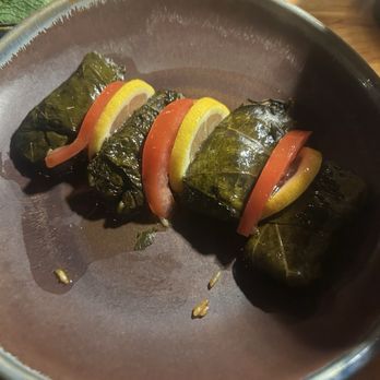 Chelo - Olive leaf wrapped appetizer. Very good! - Persian/Iranian Near Me - Roswell, Georgia