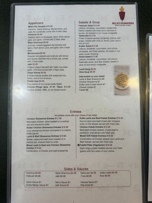 Menu photo 1 Mila's Shawarma Richmond, VA