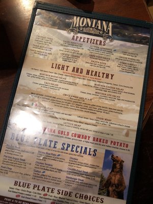 Menu photo 8 Montana Restaurant Stephenville, TX Menu photo 8 Montana Restaurant Stephenville, TX