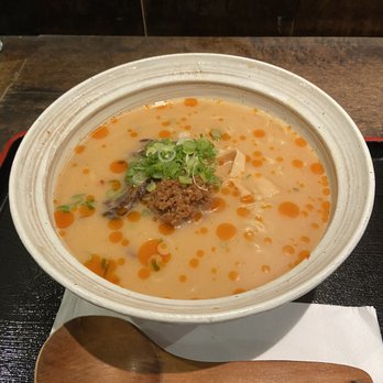Ramen Isshin - Vegetarian Spicy Red Miso - Ramen Near Me - Toronto, Ontario Ramen Isshin - Vegetarian Spicy Red Miso - Ramen Near Me - Toronto, Ontario