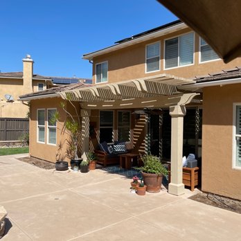 City Painting - Back of home and patio cover. - Painters Near Me - Chula Vista, California