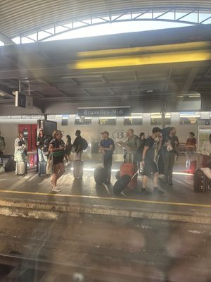 Eurostar Brussels Terminal by null