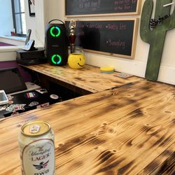 Bareknuckle Barbershop - Complimentary drink at the bar