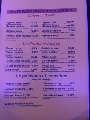 Menu photo 4 Lakshmi Bhavan Paris, 75