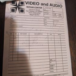 Video & Audio Repair Center