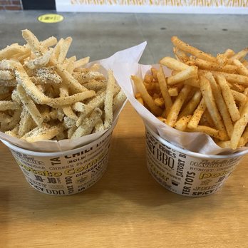 Potato Corner - Sour Cream & Onion and BBQ fries - Fast Food Near Me - Rancho Cucamonga, California