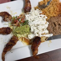 Los Chilaquiles - Angel's plate