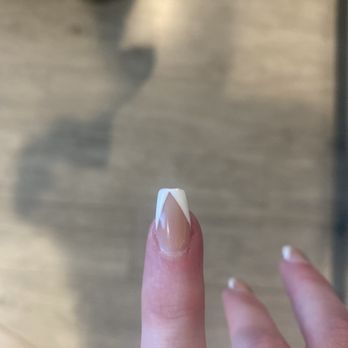 Jasmine Nail Spa - They are all crooked, she left white nail polish all over my fingers, and she kept drilling through the cut she made with the drill - Nail Salons Near Me - San Leandro, California Jasmine Nail Spa - They are all crooked, she left white nail polish all over my fingers, and she kept drilling through the cut she made with the drill - Nail Salons Near Me - San Leandro, California
