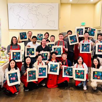 Canvas And Cafe - Paint & Sip Near Me - Foster City, California Canvas And Cafe - Paint & Sip Near Me - Foster City, California