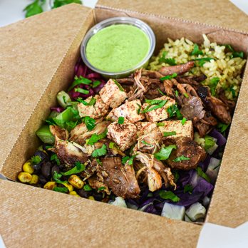 Palmita - Palmita Power Bowl with cilantro green sauce - Salad Near Me - Denver, Colorado