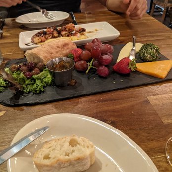 NAPA Kitchen + Bar Dublin - Cheese plate and shrimp polenta - New American Near Me - Dublin, Ohio NAPA Kitchen + Bar Dublin - Cheese plate and shrimp polenta - New American Near Me - Dublin, Ohio