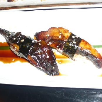Sushi Kinoya - One burned unagi. One not burned unagi. Too much sauce. - Sushi Bars Near Me - Long Beach, California Sushi Kinoya - One burned unagi. One not burned unagi. Too much sauce. - Sushi Bars Near Me - Long Beach, California