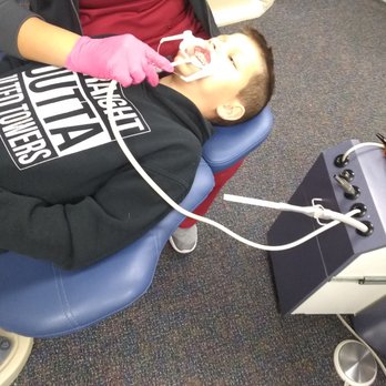 Shaw Orthodontics - Watauga - Ayden getting his braces put on - Orthodontists Near Me - Watauga, Texas