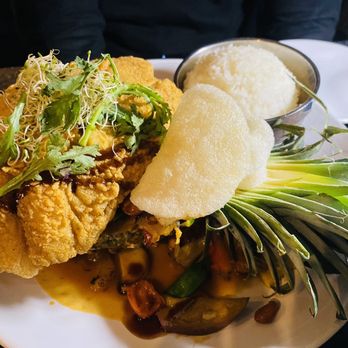 Poor Calvin's - Fried Grouper - Asian Fusion Near Me - Atlanta, Georgia Poor Calvin's - Fried Grouper - Asian Fusion Near Me - Atlanta, Georgia